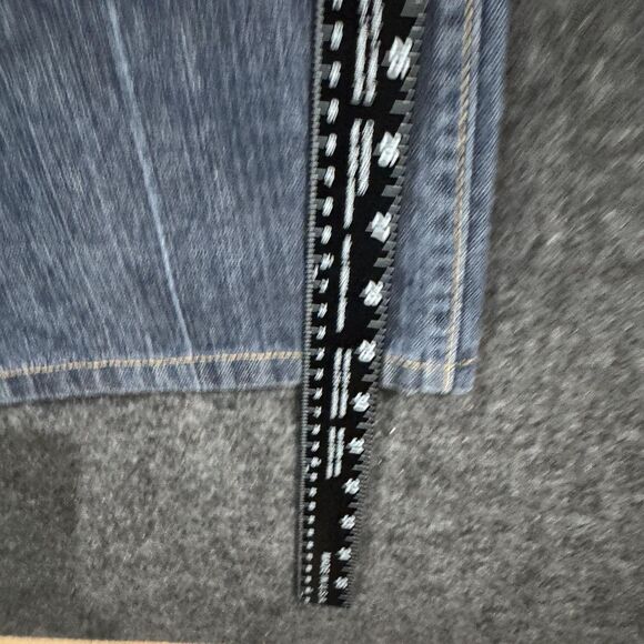 7 For All Mankind Jeans Womens 28 Blue Bootcut Jerome Dahan Made USA Denim - Picture 6 of 12